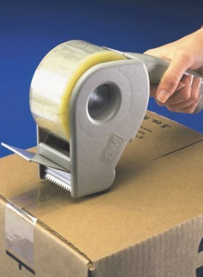 3M Transparent Packing Tape – Beige – Strong Adhesion – BOPP Film – 5.0cm x 2.1cm – Sealing & Packaging Roll - Image 1